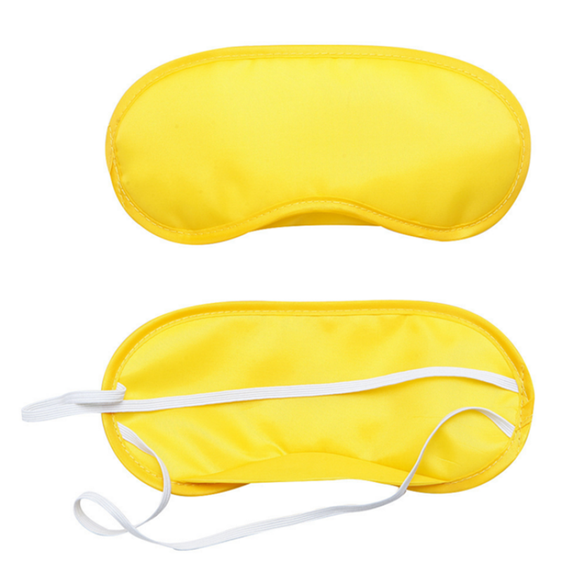 Travel Sleep Mask Supplier - OEM Lightweight Polyester Blindfold with Sponge Filling