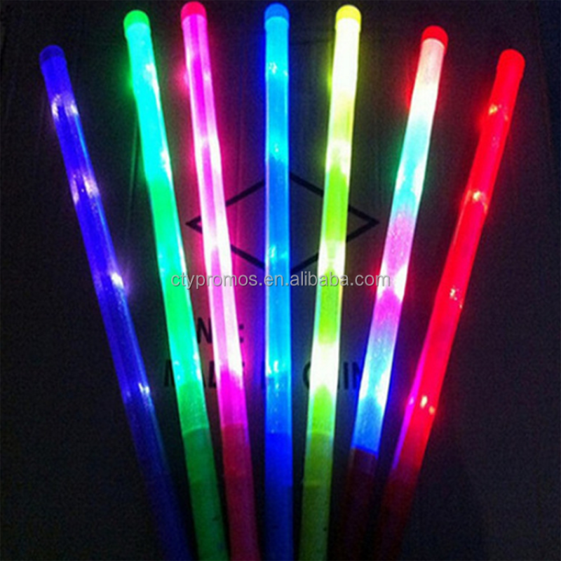 LED Foam Stick Supplier - Wholesale Colorful Changing Foam Baton Glow Stick