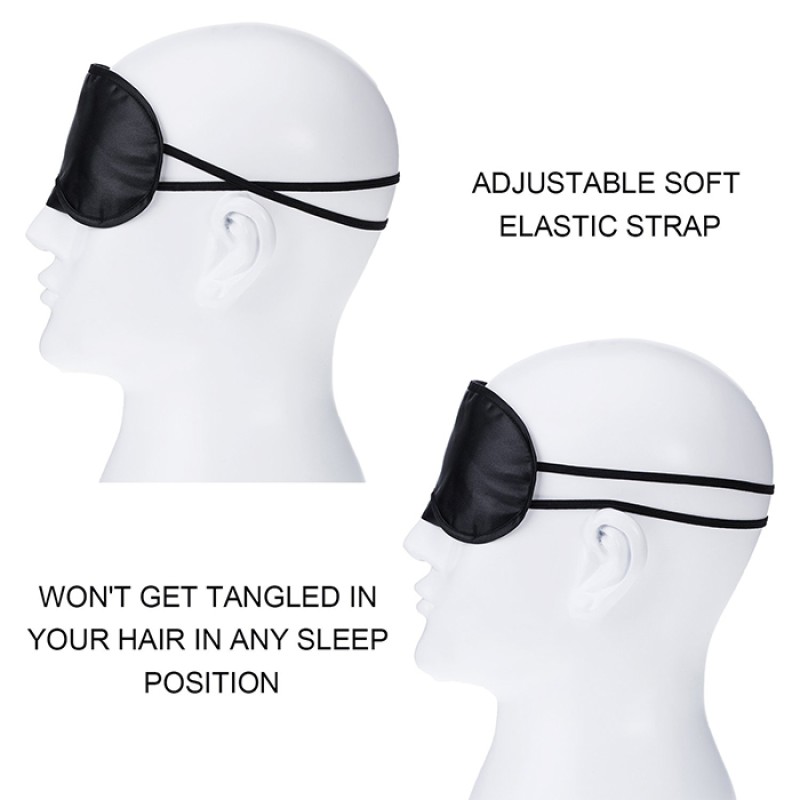 Sleep Mask Manufacturer - Custom Travel Blindfold with Nose Pad Adjustable Strap