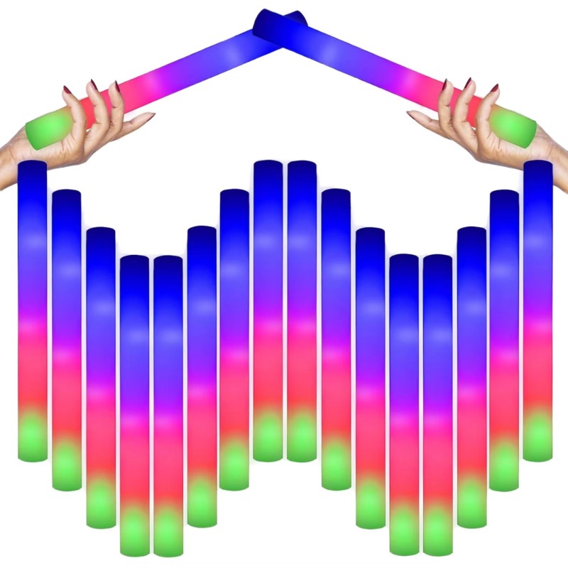 Glow Baton Factory - OEM Flashing Changing Light Cheering Stick Party Supplies