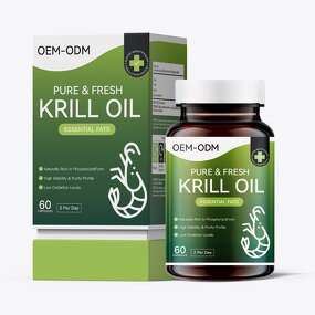 Krill Oil Softgels Manufacturer - 1400mg 90 Count Omega-3 EPA DHA High Content