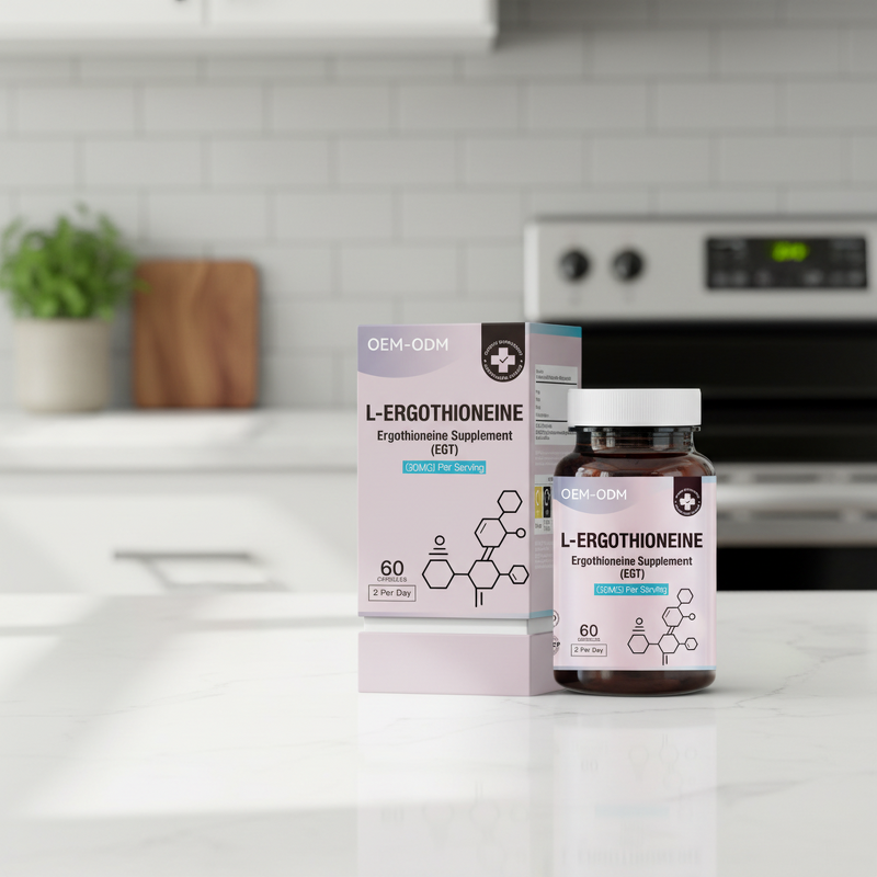 L-Ergothioneine Capsules Manufacturer - Antioxidant Supplement Factory OEM Support