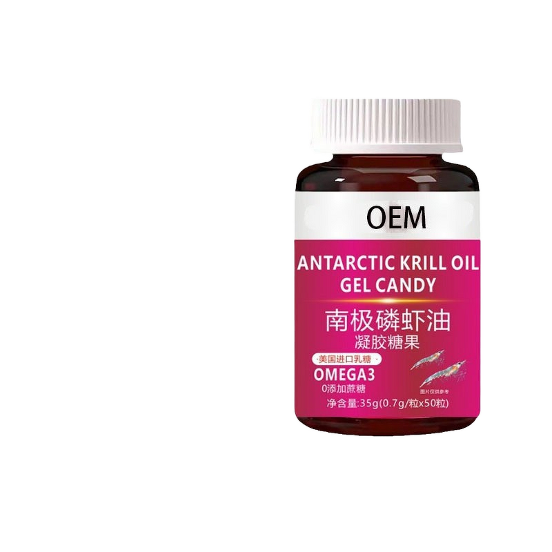 Krill Oil Astaxanthin Softgels Manufacturer - Nervonic Acid Adult Custom Processing