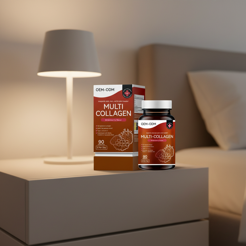 Organic Collagen Capsules Manufacturer - Skin Whitening Adult Vitamin OEM/ODM