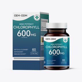 Chlorophyll Capsules Manufacturer - Organic Parsley 60 Count 24-Month OEM Private Label