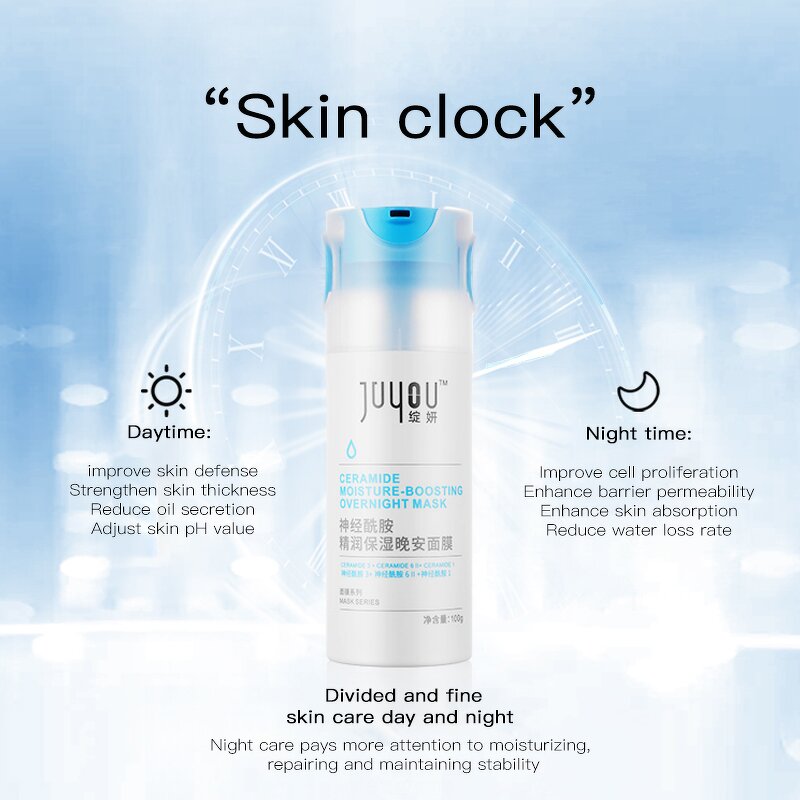 Sleeping Night Mask Manufacturer - 100G Hyaluronic Acid Deep Moisturizing Quick Repair Soothing & Private Label