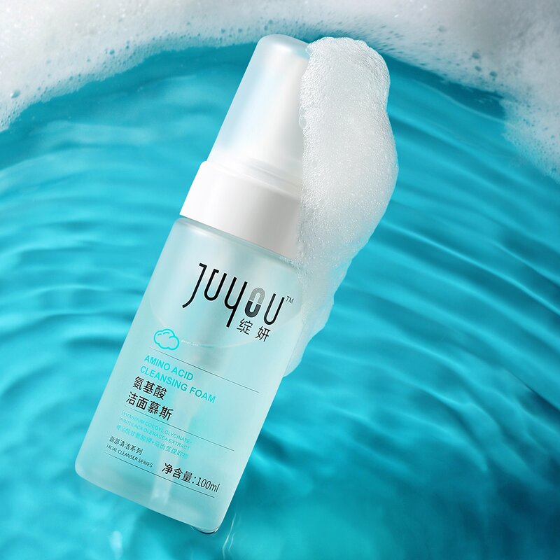 Cleansing Foam Manufacturer - 100ML for Sensitive Acne Skin & Wholesale Private Label