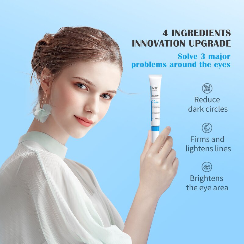 Eye Cream Manufacturer - Anti Wrinkle Fine Lines Dark Circle Bosin Peptide & Private Label