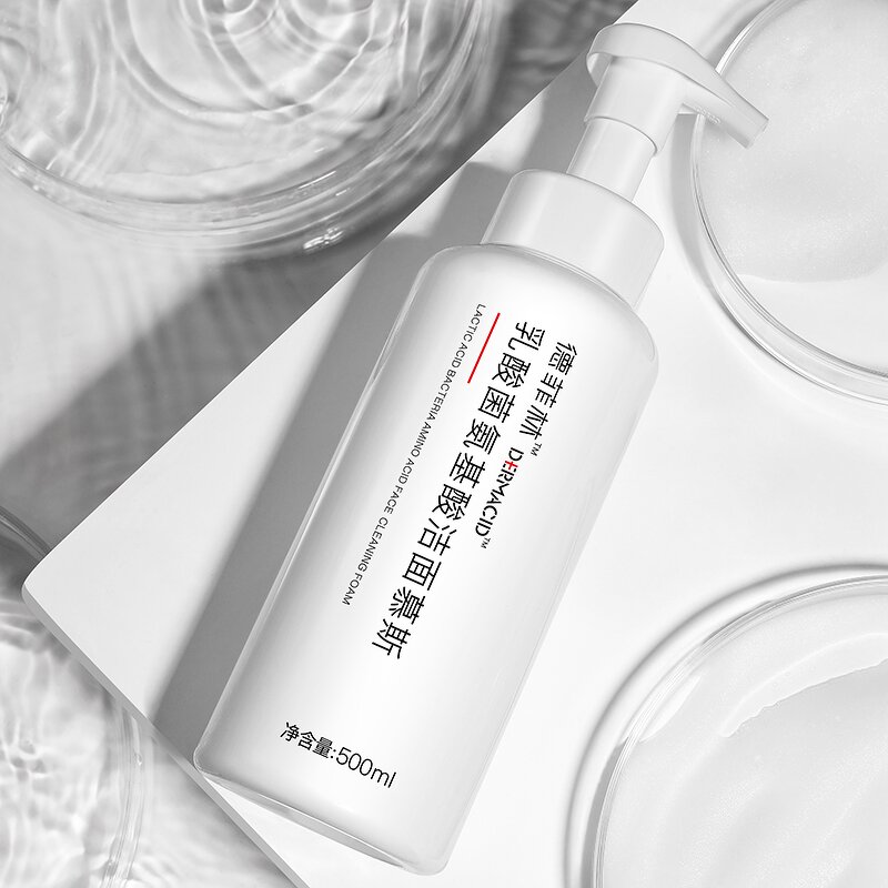 Facial Cleanser Manufacturer - 500ML Amino Acid Gentle for Sensitive Skin & Private Label