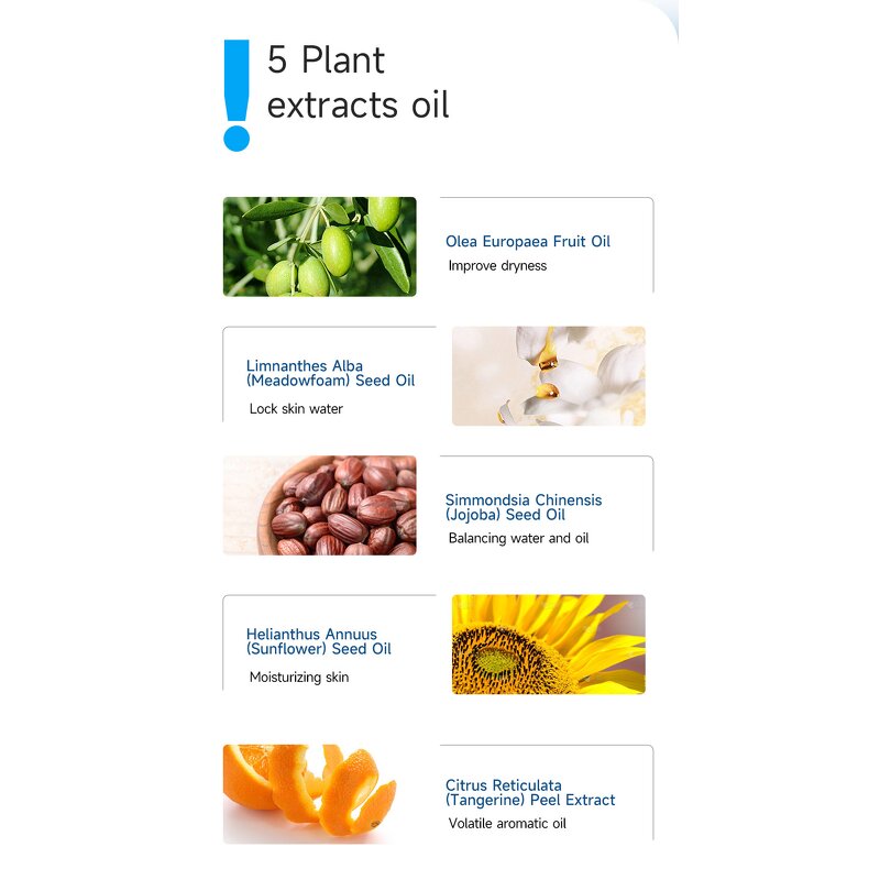 Facial Cleanser Manufacturer - 150ml Multi Plant Extract Nourishing Makeup Remover Oil