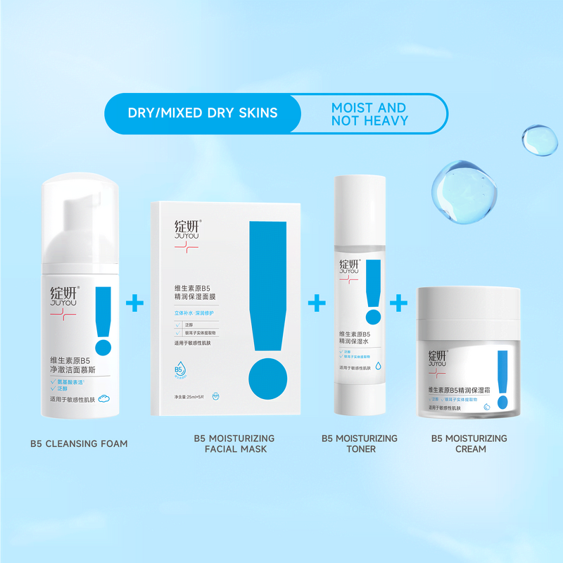 Face Hydrating Set Manufacturer - Provitamin B5 Deep Moisturizing for All Skin & Juyou Wholesale