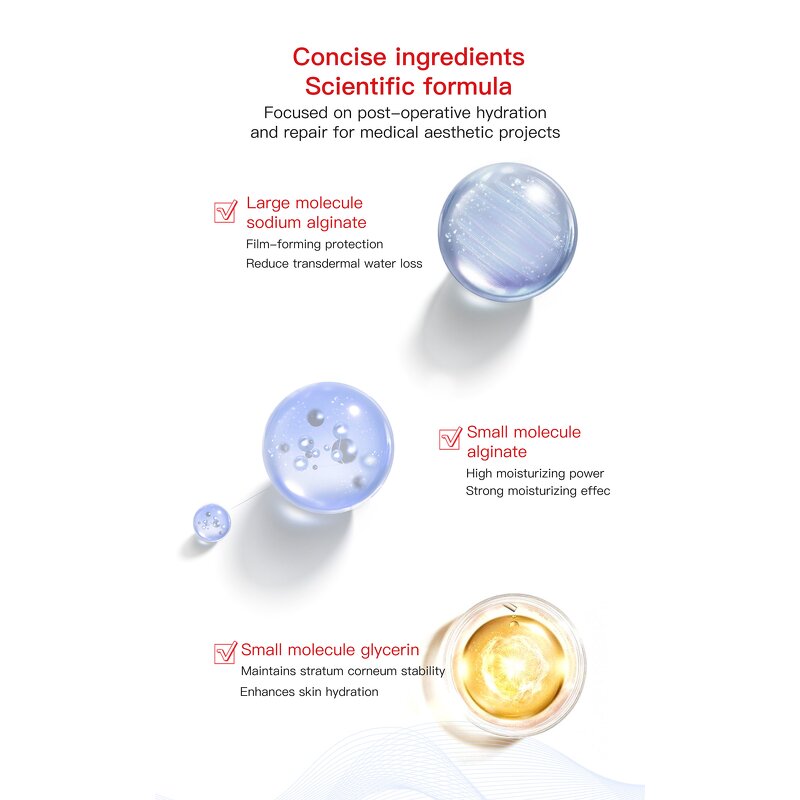 Facial Cream Manufacturer - 100ML Soothing Moisturizing Repair After Mesotherapy & JUYOU Private Label