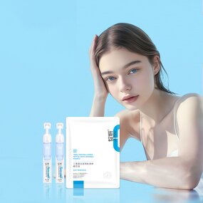 Facial Serum Manufacturer - Ghk-Cu Copper Peptide Recombinant Collagen Anti Glycation Whitening & Juyou Private Label