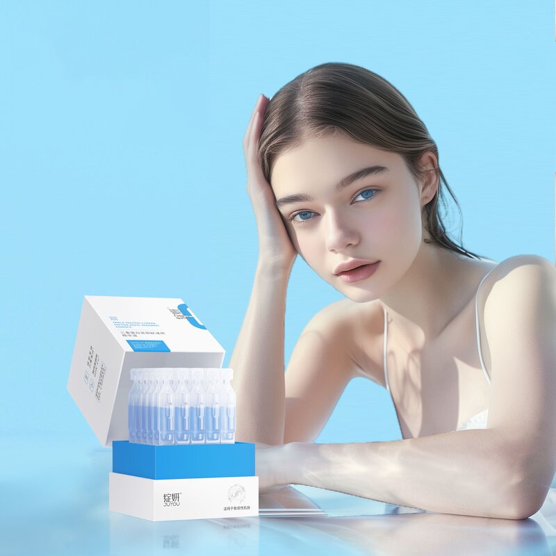 Ampoule Manufacturer - 1.5ml*30vials Blue Copper Peptide Collagen Anti Wrinkle Anti Glycation & Juyou OEM