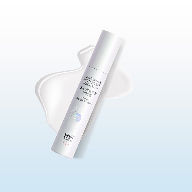 Sunscreen Cream Manufacturer - Spf 50 Pa++++ Organic Whitening Hydrating Spot Reduction & Juyou Customized