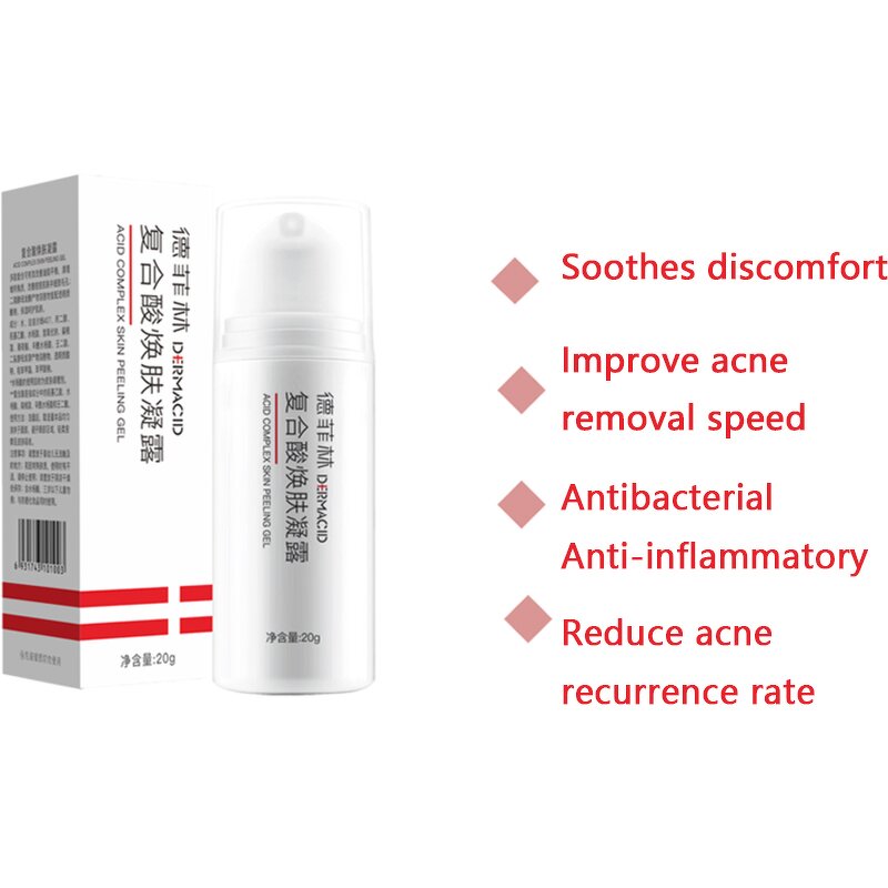 Face Gel Manufacturer - Compound Mandelic Acid Whitening Prevent Acne Peeling & Juyou Wholesale