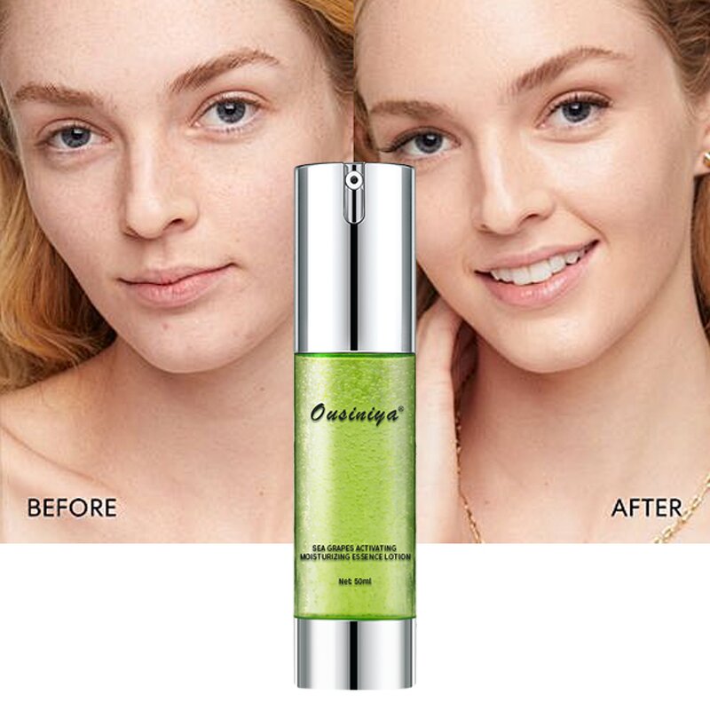 Sea Grape Serum Manufacturer - Factory Custom Seaweed Anti-Wrinkle Brightening Moisturizing