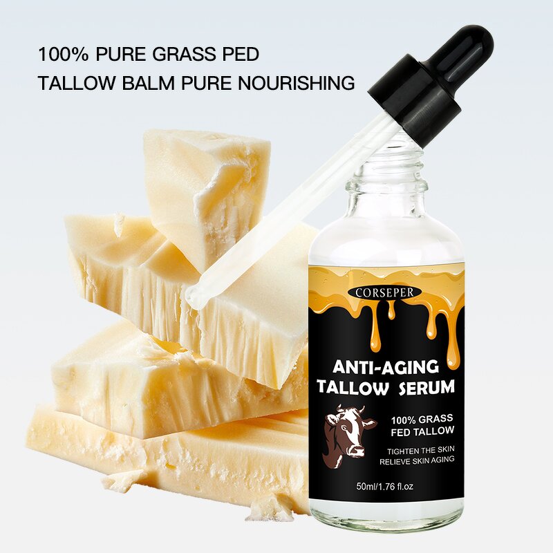 Tallow Balm Serum Manufacturer - 2025 Organic Grass Fed Whitening Anti-aging Glowing