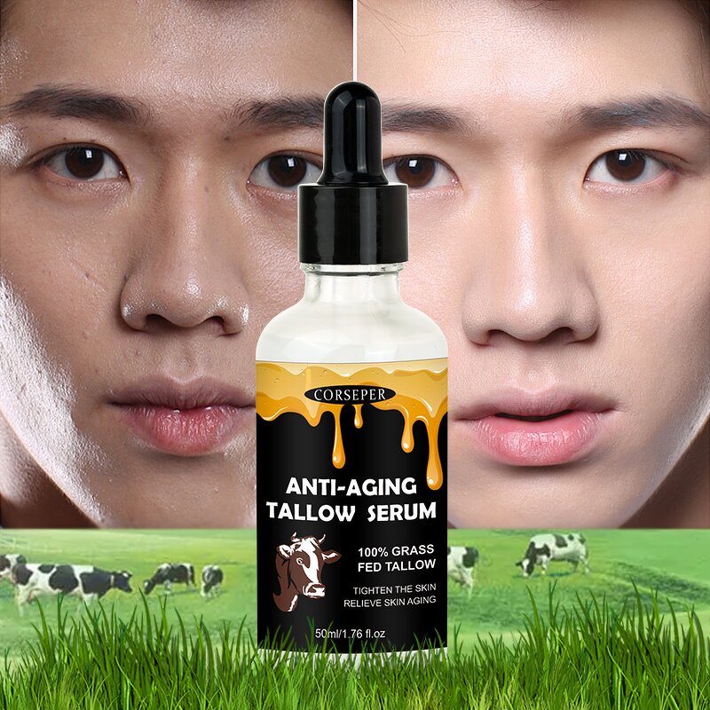 Tallow Serum Manufacturer - Men Anti-aging Tighten Glowing Whitening Elasticity
