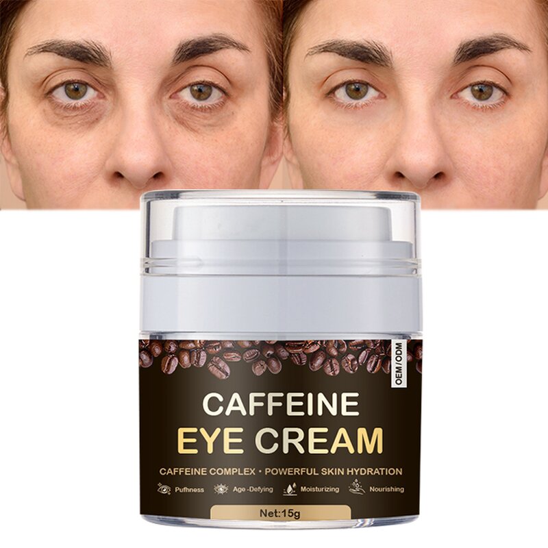 Retinol Caffeine Eye Cream Manufacturer - Factory Price Custom Dark Circles Puffiness Under Eye