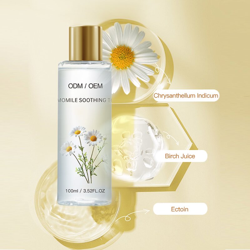 Chamomile Toner Spray Manufacturer - OEM Hydrating Smoothing Lightening Face Mist