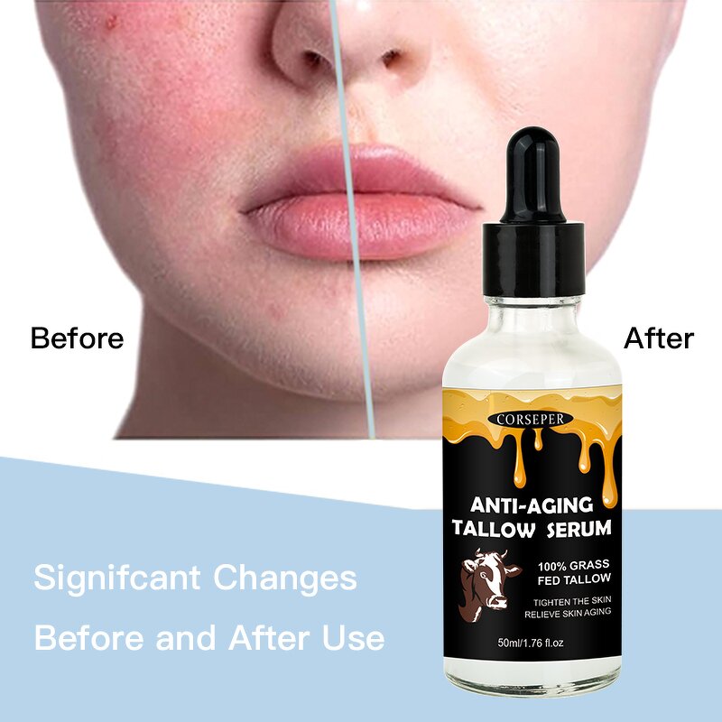 Tallow Serum Manufacturer - Private Label Men Anti-aging Moisturising Glowing Intensive