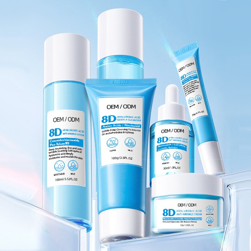 Skin Care Set Manufacturer - Hyaluronic Acid Vitamin C Anti Aging Brightening Serum