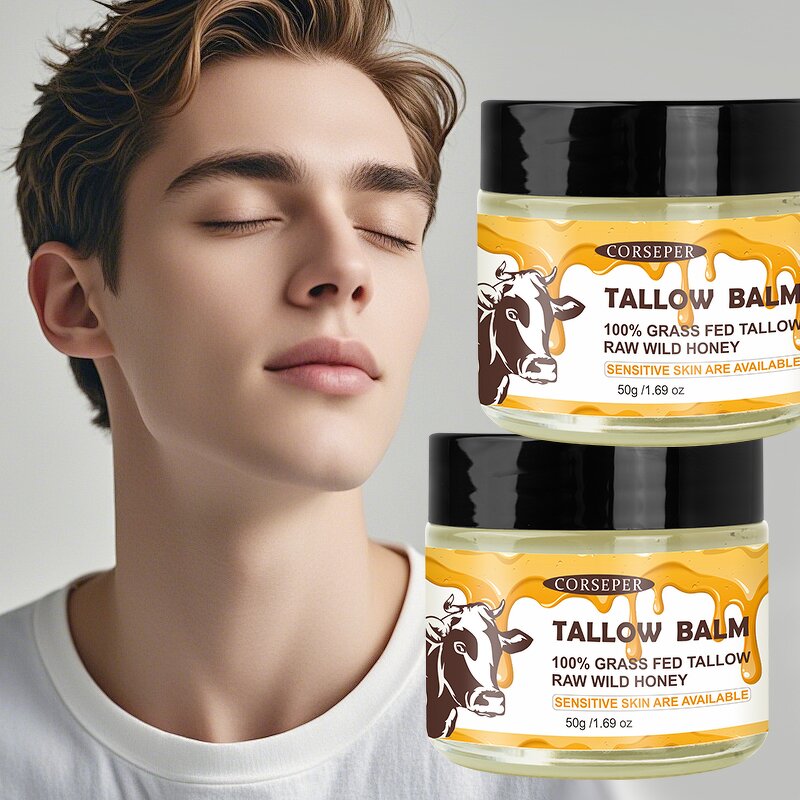 Beef Tallow Balm Manufacturer - Raw Wild Honey Hormone-free Hydration Organic OEM
