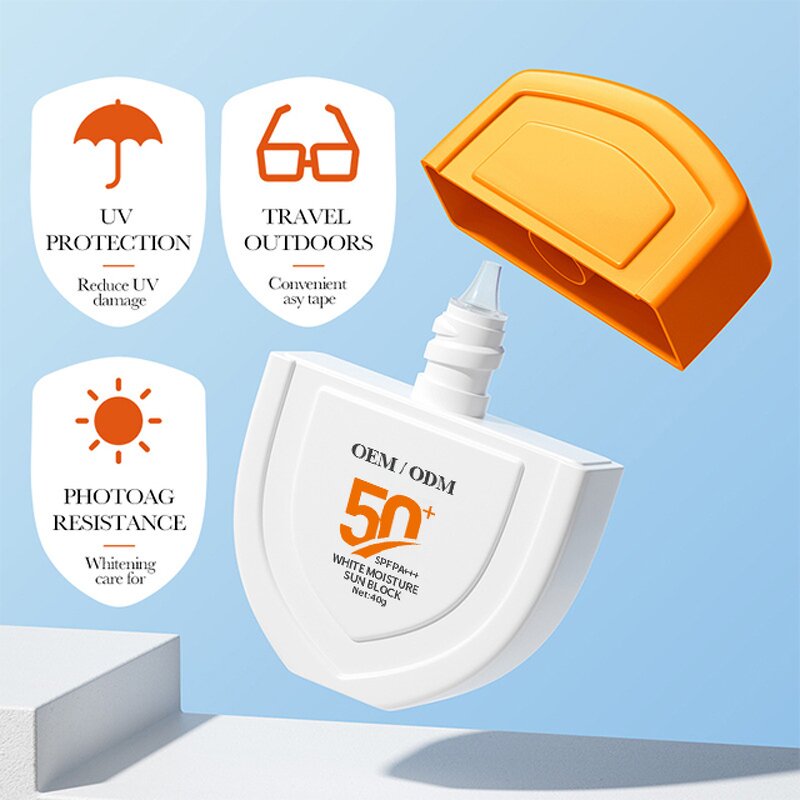 Sunscreen Lotion Manufacturer - Private Label SPF50 UVA UVB Oil Control Waterproof Moisturizer