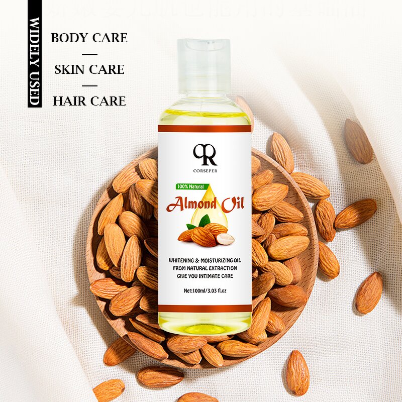 Almond Essential Oil Manufacturer - 7 Days Brightening Hair Skin Nourishing Wholesale