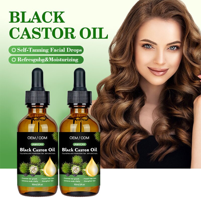 Hair Regrowth Oil Manufacturer - Top Selling Vegan Black Castor Oil Scalp Treatment OEM/ODM