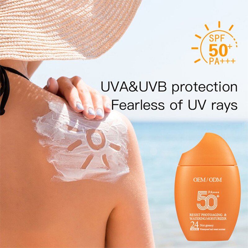 Sunscreen Cream Manufacturer - OEM ODM SPF 50 Whitening Organic Face Body Sunblock
