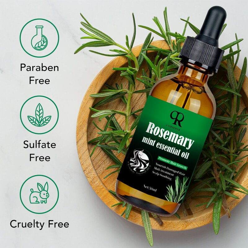 Rosemary Hair Serum Manufacturer - 100% Natural Scalp Elixir Anti Loss Growth Treatment