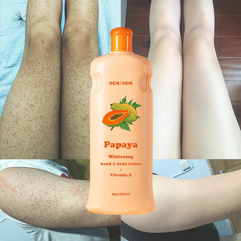 VC Body Lotion Manufacturer - Private Label Papaya Brightening Moisturizing for Women