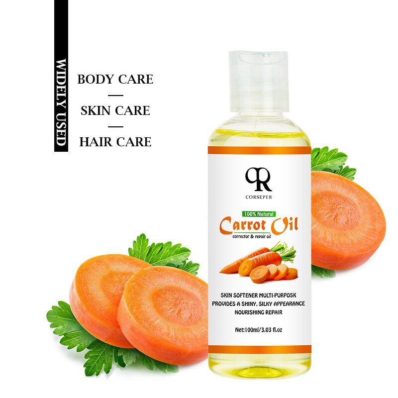 Carrot Essential Oil Manufacturer - Miracle Whitening Moisturizing Body Massage Oil