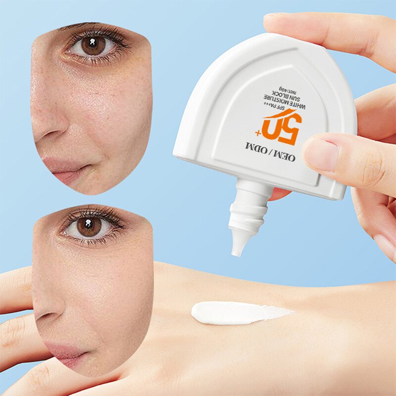 Sunscreen Lotion Manufacturer - Private Label SPF50 UVA UVB Oil Control Waterproof Moisturizer