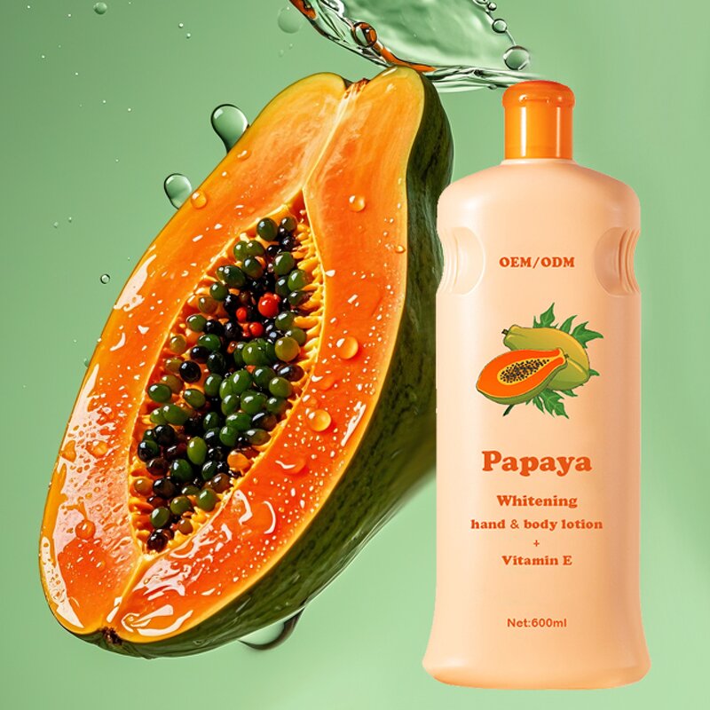 Papaya Body Lotion Manufacturer - Organic Vitamin E Brightening Dark Spots Removal