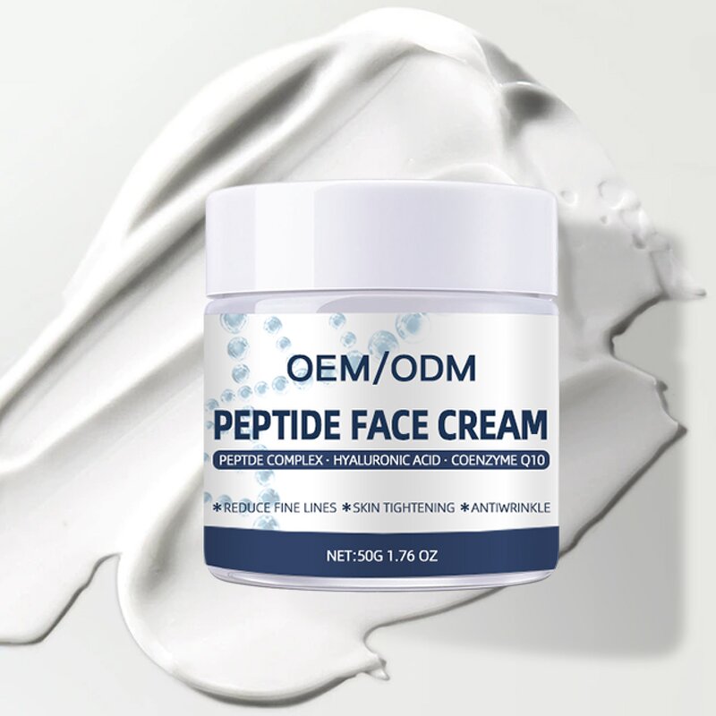 Peptide Face Cream Manufacturer - OEM Whitening Anti-Wrinkle Moisturizing Skin Care