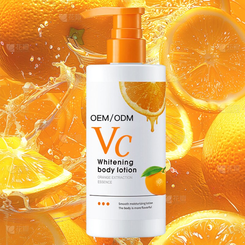 Vitamin C Lotion Manufacturer - Custom Logo Organic Moisturizing Whitening Hand Cream