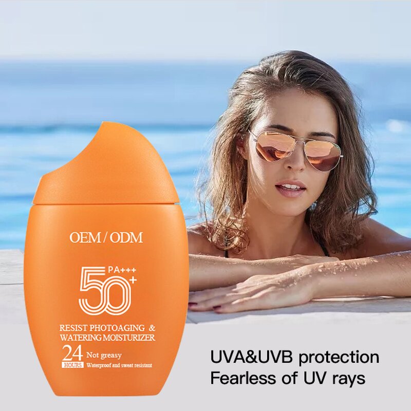 Mineral Sunscreen Manufacturer - OEM SPF 50 Sun Milk Zinc Oxide Nourishing Sunblock