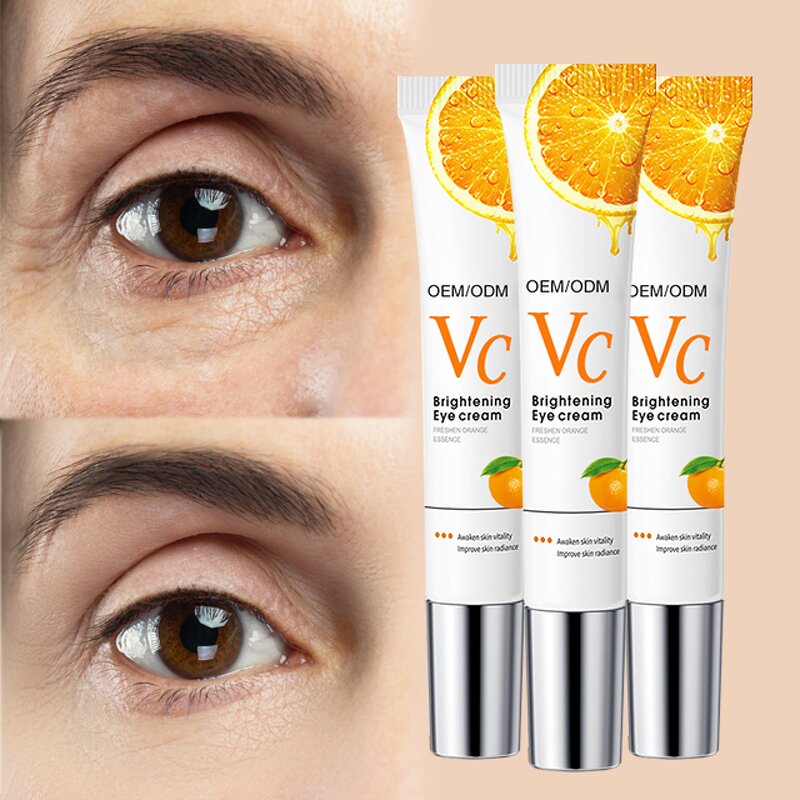 Vitamin C Eye Cream Manufacturer - Moisturizes Whitening Fade Dark Circles Reduce Eye Bags
