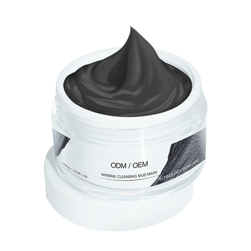 Bamboo Charcoal Mask Manufacturer - ODM/OEM Vegan Anti-acne Exfoliating Cleansing Mud
