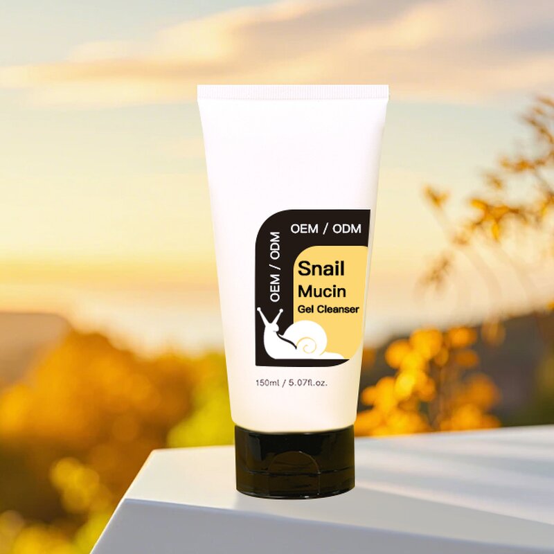 Snail Mucin Cleanser Manufacturer - Korean Amino Acid Deep Cleaning Brightening Face Wash