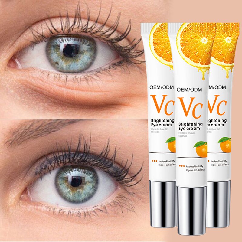 Vitamin C Eye Cream Manufacturer - Moisturizes Whitening Fade Dark Circles Reduce Eye Bags