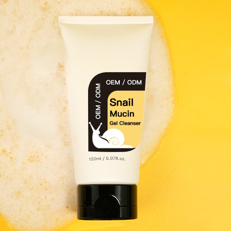 Snail Mucin Cleanser Manufacturer - Korean Amino Acid Deep Cleaning Brightening Face Wash