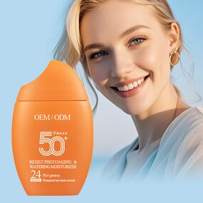 Korean Sunblock Manufacturer - OEM Water Resistant Non-Greasy Organic Mineral SPF 50