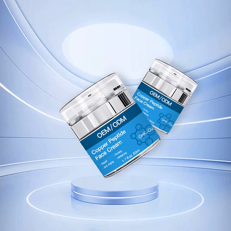 Blue Copper Peptide Cream Manufacturer - Korean Anti Aging Firming Brightening Moisturizer