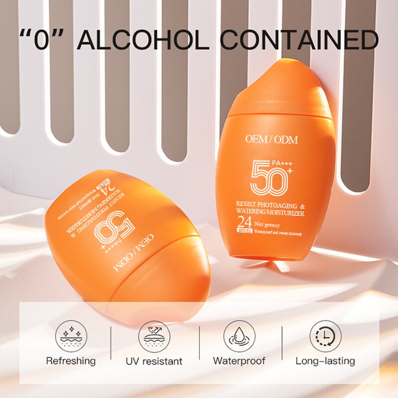 Sunscreen Lotion Manufacturer - OEM Broad Spectrum SPF 50 Glow Hydrating Sun Block