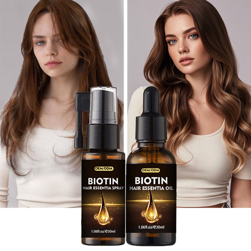 Biotin Beard Oil Manufacturer - Private Label Wholesale Ginger Rosemary Anti Loss Regrowth