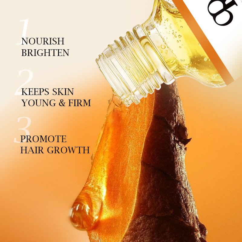 Turmeric Essential Oil Manufacturer - 100ml 7 Days Brighten Hair Skin Even Tone Custom